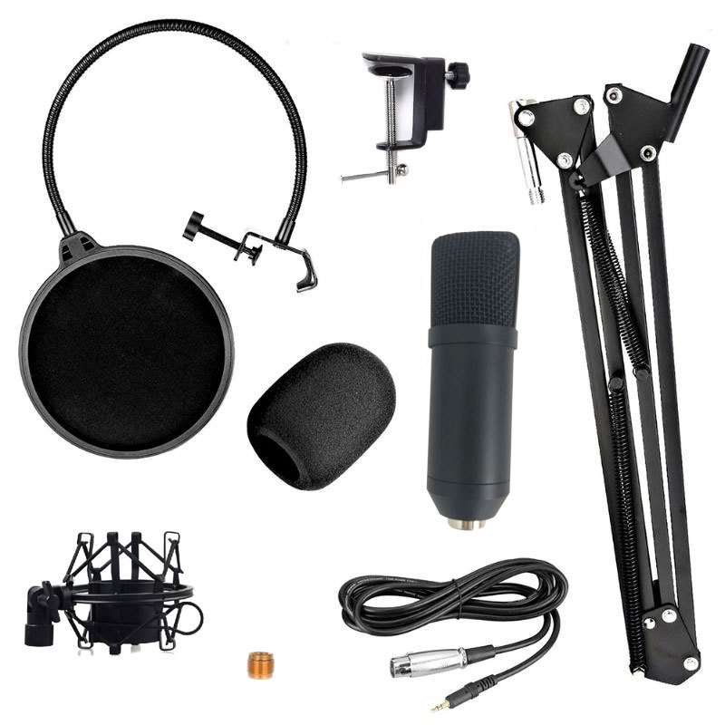 Ensemble micro Fifine BM700 Professionnel Usb Studio Ordinateur Micro À Condensateur Ensemble Pour L'enregistrement