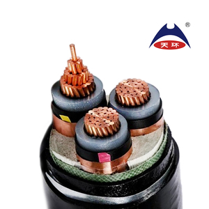 0.6/1kV 8.7/10KV Mỏ Than sử dụng Cross-linked polyethylene cách điện băng thép bọc thép polyvinyl clorua vỏ cáp điện - Product Image 4