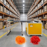 Déchiqueteuse de papier crépon stable : Génére des bandes de papier recyclables pour le rembourrage de sécurité des colis de produits cosmétiques