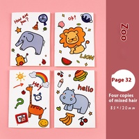 Cahier mignon fournitures de bureau bloc-notes étudiant papeterie Portable Mini cahier bloc-notes doux