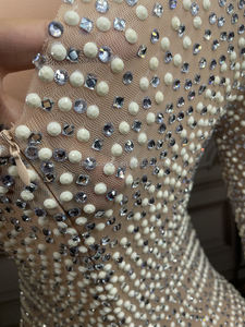 NOVANCE ملابس نسائية للخريف-فساتين أنيقة فاخرة لامعة جوهرة مقاس كبير فساتين أم العروس - Product Image 6