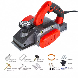 Raboteuse à bois portable haute <span class=keywords><strong>performance</strong></span> 1600W, outils électriques professionnels pour le travail du bois domestique, raboteuse électrique manuelle - Product Image 2