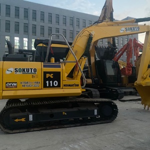 รถขุดมือสองคุณภาพสูงราคาประหยัด โคมัตสึ PC110 11T เครื่องจักรก่อสร้างขนาดกลาง รถขุดมือสอง โคมัตสึ 110 - Product Image 5