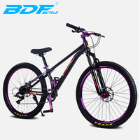 Bicicletas de Montaña BDF de Gran Venta con 8 Velocidades para Salto de Tierra, Freno de Disco, Tamaños 20/24/26 Pulgadas, para Niños y Adultos, MTB Todoterreno