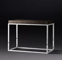 Meuble de salon rural de style américain Table d'appoint carrée en bois massif Table d'appoint d'hôtel Villa peut être personnalisée