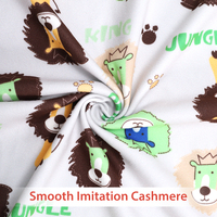 Couverture en cachemire ultra douce 100% acrylique pour bébé