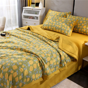Set Copripiumino Estivo Moderno King Size 100% Poliestere a Doppio Strato Rinfrescante Include Quattro Pezzi - Product Image 5