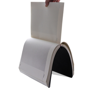 Sổ Tay Da Pu Amerpromo <span class=keywords><strong>A4</strong></span>, Sổ Ghi Chép Màu Xám, Xanh Lá Và Hồng, 480 Trang, Sổ May Chất Kết Dính Với Bố Cục Trống/Đường Kẻ/Lưới - Product Image 5