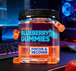 Fabricant de Gummies Pré-Entraînement Halal Végétarien pour la Croissance Musculaire et l'Énergie – Complément Hydratant Avant l'Exercice - Product Image 3