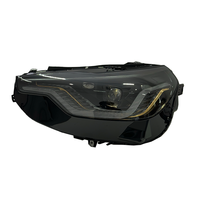 Pieza de Repuesto para Automóvil SJC para BMW Serie 2 G42, Faro Delantero LED V2 Exclusive Ahumado/Sombreado, Bicolor Blanco y Amarillo, Ensamblaje 22-26, Sistema de Iluminación