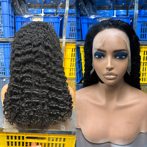 Burmese Curly <b>Wigs</b> Human Hair Lace Front Wear and Go <b>Pixie</b> Curly <b>Wig</b> Burmese Human Hair Glueless <b>Wig</b> Wholesale Vendor - Product Image 1