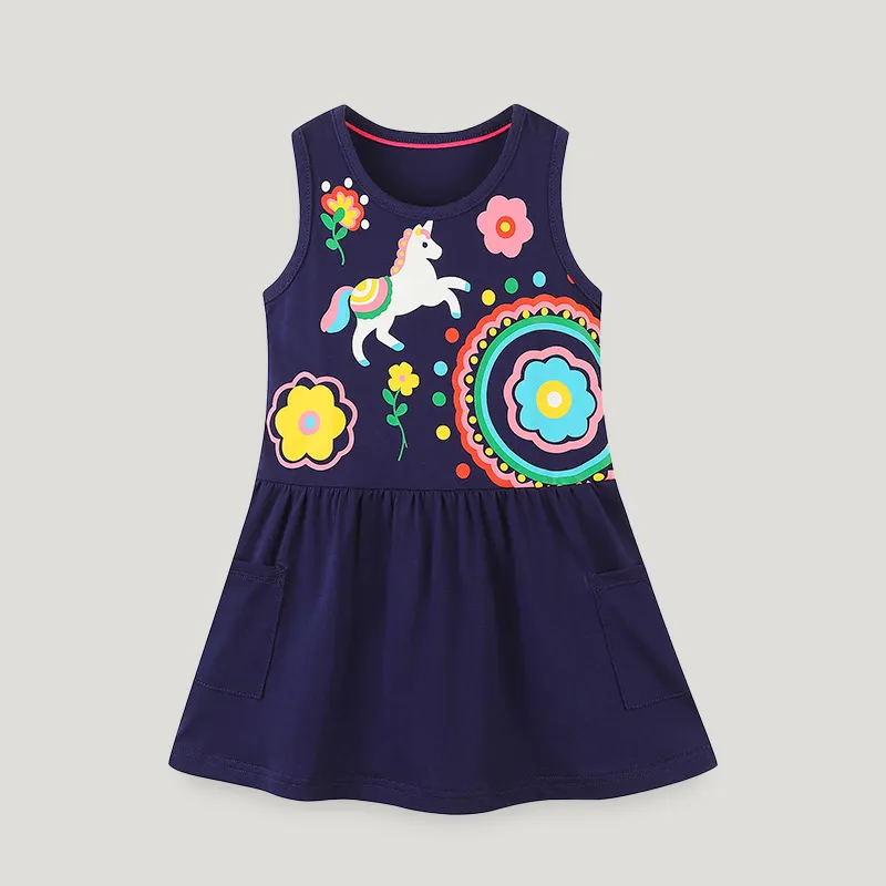 children dress kids dresses for girls organic children's clothes eco friendly sleeveless summer dresses for girls