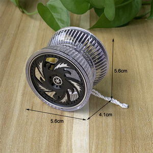 Cadeau promotionnel personnalisé, petit jouet en plastique pour enfants, design de <span class=keywords><strong>roue</strong></span> de pneu lumineuse, yo-yo à roulement, yo-yo lumineux à LED, jouet à bille rotatif - Product Image 5