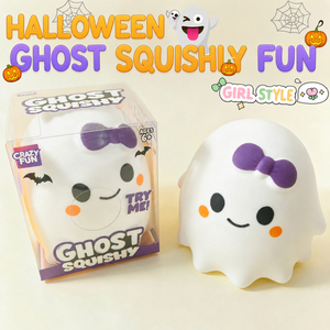 Vente Flash Transfrontalière : Jouet Squishy Fantôme d'Halloween en TPR à Rebond Lent, Anti-Stress et Décompression, Boîte Mystère, Cadeau - Product Image 6