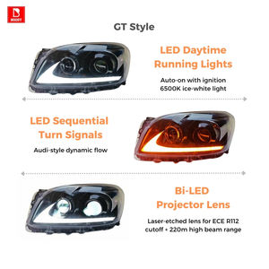 Conjunto de Faros LED para Toyota RAV4 2009-2012, Luces de Circulación Diurna, Señal de Giro Secuencial, Proyector Bi-LED, Luz Alta/Baja - Product Image 2