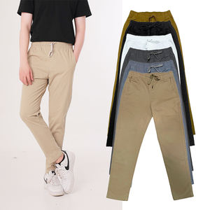 OEM/ODM production 95% coton 5% Spandex taille élastique kakis Vietnam vêtements pour hommes 0.3 kg 30X30X2 cm pantalon - Product Image 4