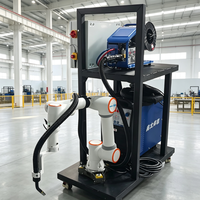 Machine de soudage collaborative à 6 axes entièrement automatique avec robot programmable gratuit pour la soudure de l'acier au carbone et de l'acier inoxydable