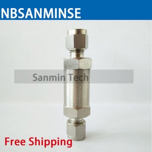 Filtre à embout en acier inoxydable NBSANMINSE SS316L 5UM, filtration à haute pression pour l'huile, l'eau et l'air - Product Image 4