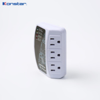Protecteur de tension automatique électronique Konstar Model Fridge Guard 120V AC, protection de tension unique, régulateur de tension automatique, rallonge