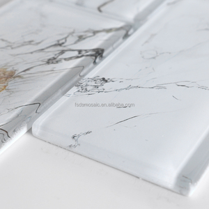 Piastrelle per pareti piastrelle per pavimenti in mosaico di pietra mix di vetro marrone Mica per cucina bagno Backsplash - Product Image 5