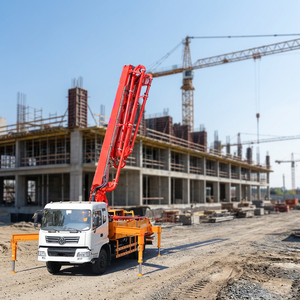 Camion pompe à béton électrique certifié CE, 24m-52m, multi-élévations, composants moteur puissants 279kW pour les industries de la construction - Product Image 2