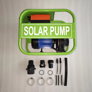Pompe à eau solaire centrifugeuse portable haute pression 1HP 2HP 3HP 750W AC/DC 48Vdc-300Vdc - Product Image 4