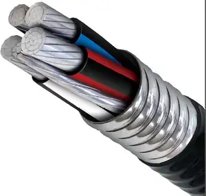 Armoured Cable Suppliers Type Teck 90 Aluminum Armored Cable