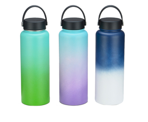 Bottiglia per sport acquatici con <span class=keywords><strong>bocca</strong></span> larga termicamente isolata da 1,2 <span class=keywords><strong>L</strong></span> per uso alimentare con logo personalizzato - Product Image 1