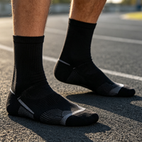 Chaussettes en coton personnalisées avec logo OEM pour le sport, la course à pied, le basketball, la vie quotidienne, la randonnée, 2026 Cmax