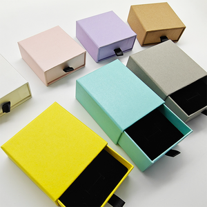 Bespoke Jewelry Set Drawer Box | Rigid Sliding Paper Case | Sustainable Maker - Product Image 3
