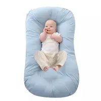Yenidoğan organik kumaş çıkarılabilir yıkanabilir taşınabilir yenidoğan şezlong Dockatot bebek şezlong bebek yatağı yuva