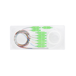 OEM FTTH 네트워크 제조 경험 G657A1 광섬유 분배기 미니형 SC/APC 커넥터 1*8 1/8 PLC 분배기 1x8 - Product Image 5