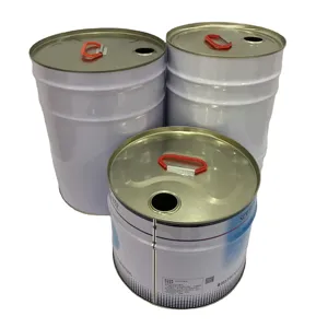 10L 19L 20L barattoli di latta cilindrici con il prezzo di fabbrica per la vernice chimica in metallo da gioco scatola di tè colorato per uso alimentare