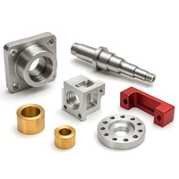 Servicio de Mecanizado CNC en China, Torneado y Fresado de Acero Inoxidable de 3/4/5 Ejes, Piezas Metálicas Personalizadas