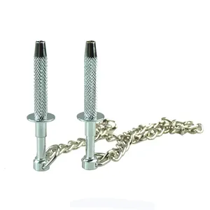 HM stimulateur sein femme hommes Bondage érotique papille BDSM acier inoxydable fil griffe <span class=keywords><strong>mamelon</strong></span> pinces - Product Image 3