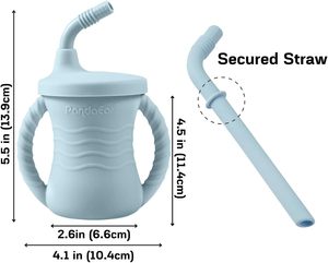 Ensemble de bols et assiettes pour bébé en silicone de qualité alimentaire, avec couvercle et base à ventouse, sans BPA, certifié LFGB, durable pour les repas des enfants - Product Image 5