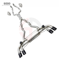 Échappement complet SDO SS304 pour BMW M5 F90 V8 4.4T 2018-2023, silencieux Valvetronic haute performance avec catalyseur à haut débit