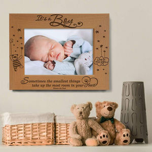Echt Elzenhouten <span class=keywords><strong>Frame</strong></span> 5X7Inch 6X8 8X10Inch Natuurlijke Kleur Baby Echografie Beuken Hout Foto Fotolijst Als Festival Geschenken - Product Image 2