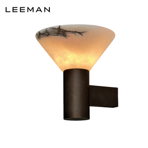 Applique murale LED <span class=keywords><strong>de</strong></span> luxe en albâtre <span class=keywords><strong>IP65</strong></span>, design moderne, luminaire décoratif extérieur pour <span class=keywords><strong>salle</strong></span> <span class=keywords><strong>de</strong></span> <span class=keywords><strong>bain</strong></span>, balcon, jardin, porche - Product Image 6