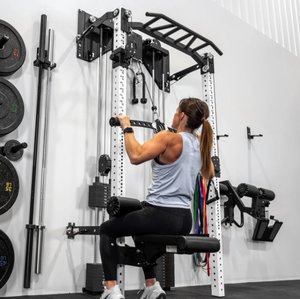 Stazione di Allenamento Multifunzione a Parete in Acciaio Inox Pieghevole <span class=keywords><strong>per</strong></span> Cross Fit, Uso Domestico ed <span class=keywords><strong>Esercizi</strong></span> di Squat - Product Image 6
