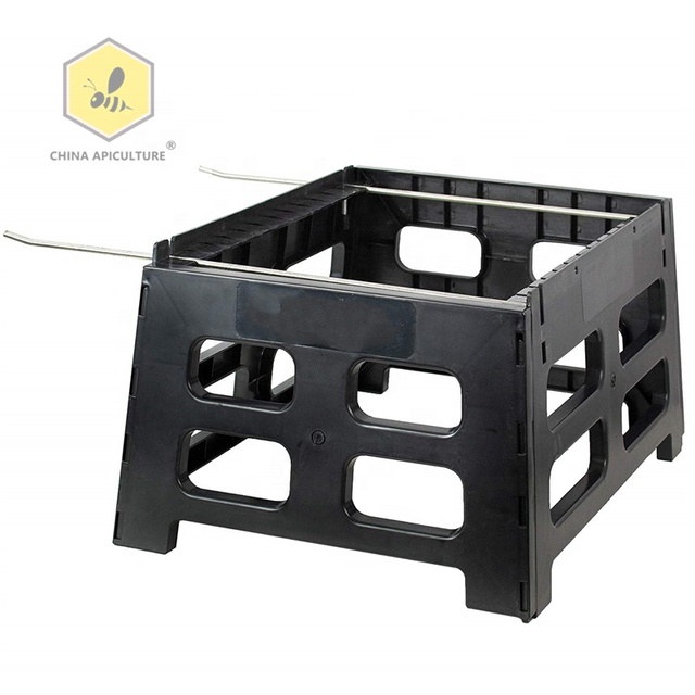 Beekeeping Tools Black Plastic Beehive Stand Beehive Base Beekeeping Hive Support Tool for Langstroth Beehive