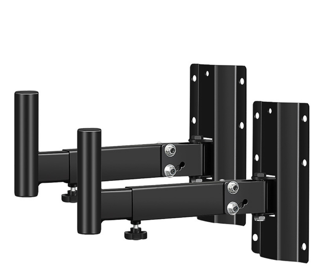 Hot Sell Steel Metal Speaker Wall Mount Stand With Heavy Duty and Color Box Package