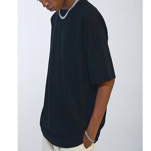 Camisetas Blancas de Algodón 100% de Alta Calidad al por Mayor, Camisetas Extra Grandes para Impresión Personalizada, Camisetas para Hombre - Product Image 4