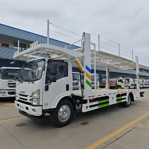 รถบรรทุกขนส่งรถยนต์ ISUZU 4x2 ของญี่ปุ่น 3 ที่นั่ง สำหรับขาย - Product Image 4