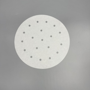 Papier de cuisson pour friteuse à air, sans agent fluorescent, papier silicone de qualité alimentaire, perforé et non perforé, pour la fabrication de petits pains et de raviolis - Product Image 3