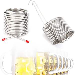Tuberías y tubos de acero inoxidable 304 al por mayor, tubos de acero inoxidable para enfriamiento de cerveza, tubo en espiral de acero inoxidable 316 para refrigeración - Product Image 3