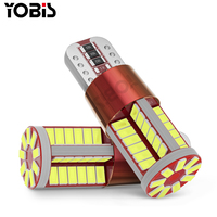 Universel 3014-57smd LED Ampoules Bombillo T10 W5W 194 168 Canbus 12V LED Auto Plaque D'immatriculation Lumière luces Lumière Intérieure