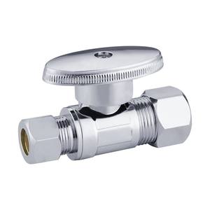 KLOE9012 5/8OD X <span class=keywords><strong>3</strong></span>/8OD valvole angolari 1/4 ad angolo Stop in ottone con CUPC NSF per USA CANADA - Product Image 5