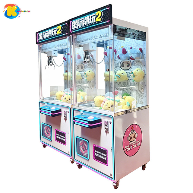 Popular Arcade Game Machine Toy Claw Machine Coin Operated Luxury Doll Crane Machine for Commercial Amusement Arcade