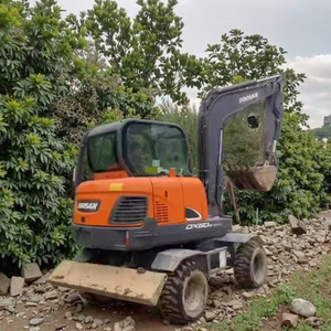 Excavadora usada de bajo precio Doosan Corea DX60W DX60 DX65 DX75 DX80 DX88 excavadora de ruedas con alta calidad para Venta barata - Product Image 1
